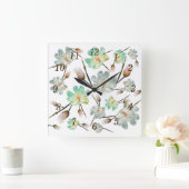 マグノリア型壁時計 スクエア壁時計 (ホーム)