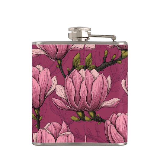 マグノリア庭園 フラスク (裏面)