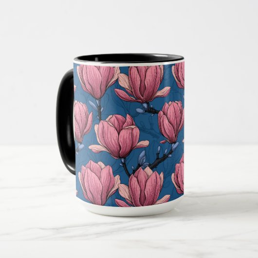 マグノリア庭園 マグカップ (正面左)