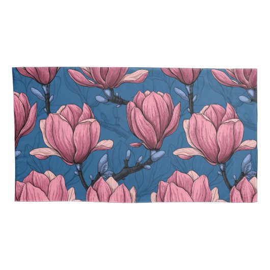 マグノリア庭園 枕カバー (裏面-右)