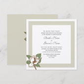 マグノリア招待状 招待状 (正面/裏面)