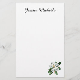 マグノリア文字 便箋