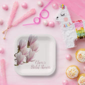 マグノリア日本のブライダルシャワー ペーパープレート (パーティー)