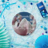 マグノリア春20thバースデーパーティー紙プレート ペーパープレート (パーティー)