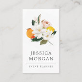 マグノリア柑橘系名刺 名刺 (正面)