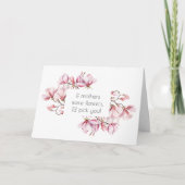 マグノリア母のデイカード カード (正面)