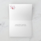 マグノリア母の日のグリーティングカード カード (内部)