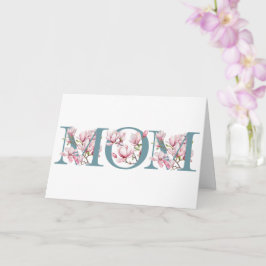 マグノリア母の日のグリーティングカード カード