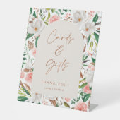 マグノリア結婚ギフトテーブルL201ペデスタルサイン 台座サイン (正面)