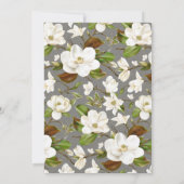 マグノリア結婚フローラ 招待状 (裏面)