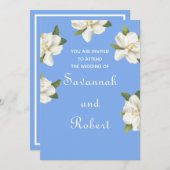 マグノリア結婚ブロッサム 招待状 (正面/裏面)