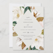 マグノリア結婚式招待状 招待状 (正面)