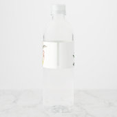 マグノリア結婚柑橘類のウォーターボトルラベル ペットボトルラベル (裏面)