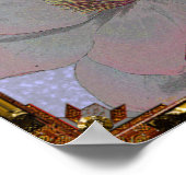 マグノリア花ポスター ポスター (角)