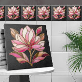 マグノリア花モザイクセラミックタイル タイル