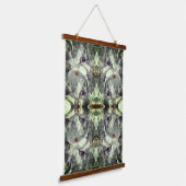 マグノリア花咲き増えた抽象芸術 吊り下げ型タペストリー (傾斜あり)