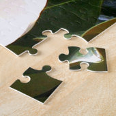 マグノリア花植物樹花 ジグソーパズル (側面)