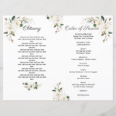 マグノリア花葬儀サービス写真プログラム (裏面)