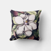 マグノリア花 クッション (裏面)