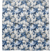 マグノリア花 シャワーカーテン (正面)