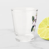 マグノリア花 ショットグラス (左)