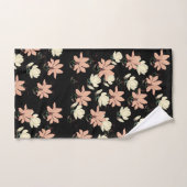 マグノリア花 バスタオルセット (ハンドタオル)