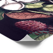 マグノリア花 ポスター (角)