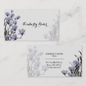 マグノリア花 名刺 (正面/裏面)