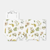 マグノリア花 |紫エレガントフローラ緑 フェイバーボックス (折り畳みなし)