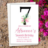 マグノリア誕生日招待状7誕生日 招待状