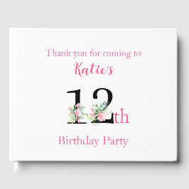 マグノリア誕生日12誕生日 ゲストブック