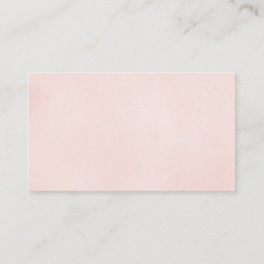 マグノリア赤面ベビーシャワーおむつラッフルカード エンクロージャーカード (裏面)