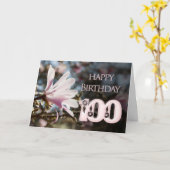 マグノリア100誕生日 カード (黄色い花)