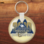 マグノリア2010シャンズ金ゴールドキーチェーン キーホルダー (正面)