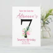 マグノリア7誕生日 セーブザデート (スタンド正面)