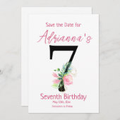 マグノリア7誕生日 セーブザデート (正面/裏面)