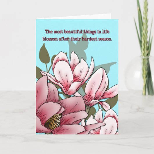 マグノリア　きっと良くなる カード (正面)