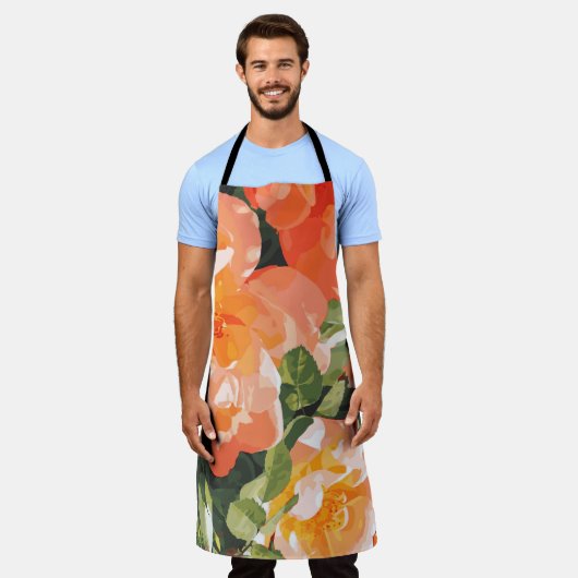 マグノリア エプロン (着用した状態)