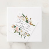 マグノリア コットン ブライダル シャワー 感謝祭 贈り物タグ フェイバータグ (インサイチュ)