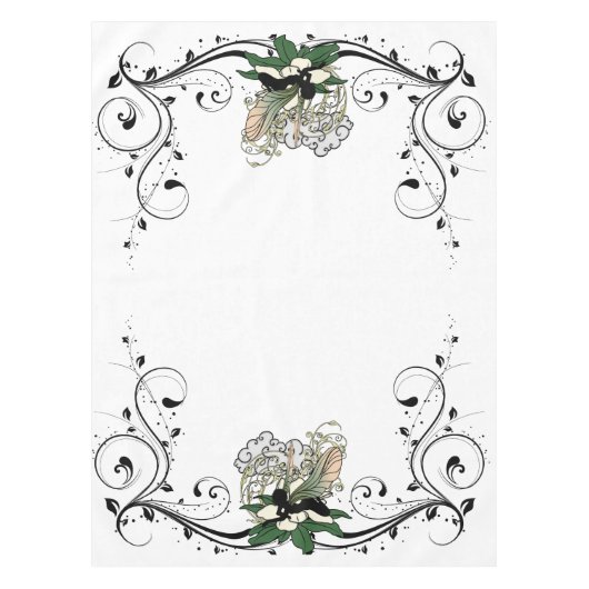 マグノリア・シャドー・フェアリー テーブルクロス (正面)