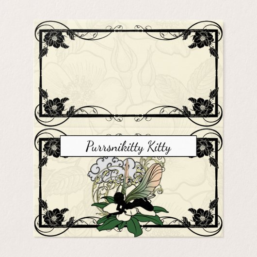 マグノリア・シャドー・フェアリー 名刺 (外部フラット)