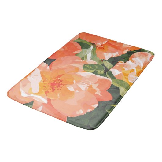 マグノリア バスマット (アングル)