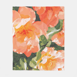 マグノリア フリースブランケット