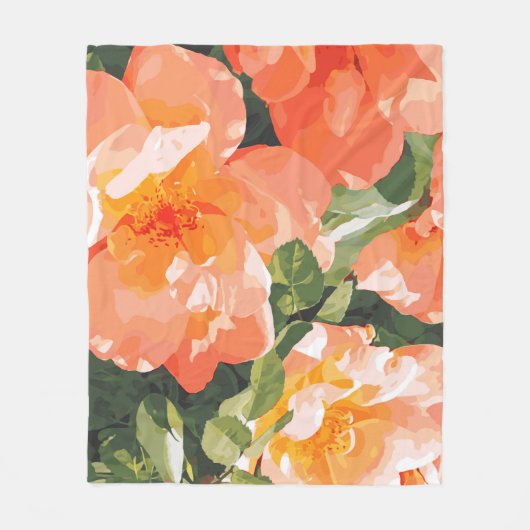 マグノリア フリースブランケット (正面)