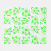 マグノリア フリースブランケット (正面(横))