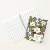 マグノリア フローラルジャーナル ノートブック (内部)