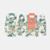 マグノリア&ベリーグリーンフローラルホリデー フェイバーボックス (折り畳みなし)