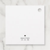 マグノリア ホワイトとブラッシュ ありがとう フェイバータグ (裏面)