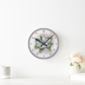 マグノリア ラウンド壁時計 (ホーム)