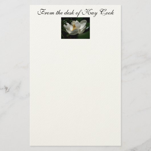 マグノリア 便箋 (正面)